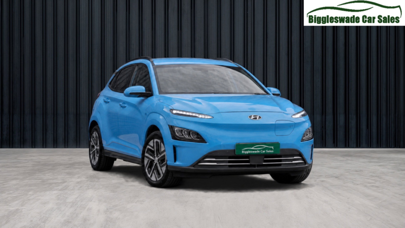 2023 Hyundai Kona 64kwh Ultimate SUV 5dr Electric Auto (10.5kw Charger) (204 Ps) in Blue — image 1