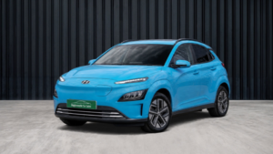 2023 Hyundai Kona 64kwh Ultimate SUV 5dr Electric Auto (10.5kw Charger) (204 Ps) in Blue — image 2