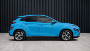 2023 Hyundai Kona 64kwh Ultimate SUV 5dr Electric Auto (10.5kw Charger) (204 Ps) in Blue — image 5