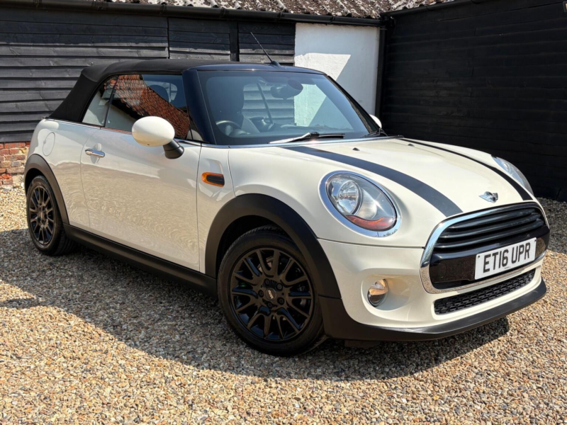 2016 MINI Convertible 1.5 Cooper Euro 6 (s/s) 2dr in White — image 1