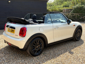 2016 MINI Convertible 1.5 Cooper Euro 6 (s/s) 2dr in White — image 4