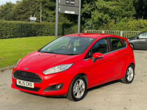 2015 Ford Fiesta 1.0t Ecoboost Zetec Euro 6 (s/s) 5dr in Red — image 3