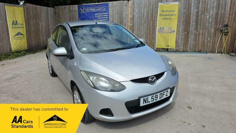 2009 Mazda Mazda2 1.3 Ts2 Euro 4 3dr in Silver — image 1