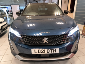 2021 Peugeot 3008 1.2 Puretech Gt SUV 5dr Petrol Eat Euro 6 (s/s) (130 Ps) in Blue — image 4