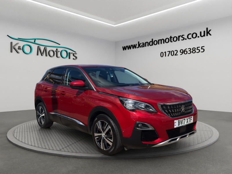 2017 Peugeot 3008 1.6 Bluehdi Allure Euro 6 (s/s) 5dr in Red — image 1