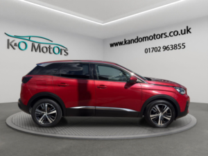 2017 Peugeot 3008 1.6 Bluehdi Allure Euro 6 (s/s) 5dr in Red — image 3