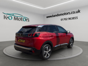 2017 Peugeot 3008 1.6 Bluehdi Allure Euro 6 (s/s) 5dr in Red — image 4