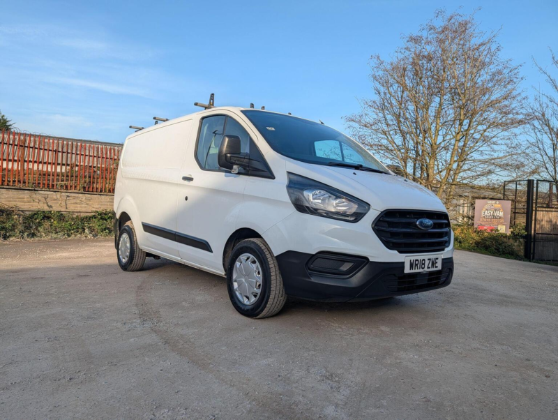 2018 Ford Transit Custom 2.0 300 Ecoblue L1 H1 Euro 6 5dr in White — image 1