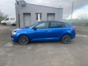 2017 Skoda Rapid Spaceback 1.0 Tsi Se Sport in Blue — image 4