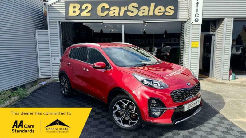 2020 Kia Sportage 1.6 Crdi Ecodynamics+ Gt-Line Dct AWD Euro 6 (s/s) 5dr in Red — image 1
