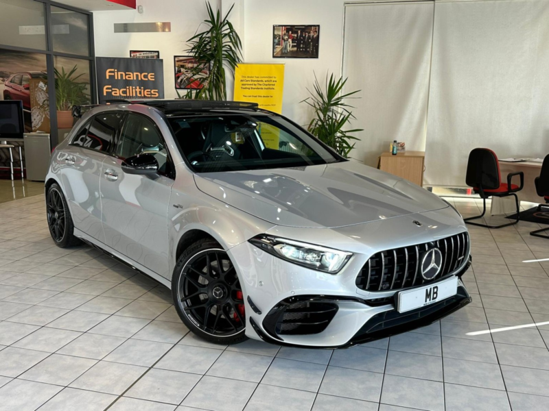 2021 Mercedes-Benz A Class 2.0 A45 Amg S Plus in Silver — image 1