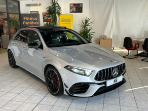 2021 Mercedes-Benz A Class 2.0 A45 Amg S Plus in Silver — image 2