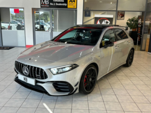 2021 Mercedes-Benz A Class 2.0 A45 Amg S Plus in Silver — image 5