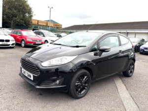 2017 Ford Fiesta 1.25 Zetec Euro 6 3dr in Black — image 3