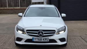 2018 Mercedes-Benz C Class 2.0 C220d Se G-Tronic+ Euro 6 (s/s) 5dr in White — image 3