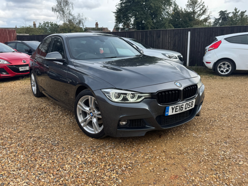 2016 BMW 3 Series 2.0 320d M Sport Saloon 4dr Diesel Auto Euro 6 (s/s) (190 Ps) in Grey — image 1