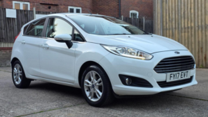 2017 Ford Fiesta 1.25 Zetec Euro 6 5dr in White — image 4