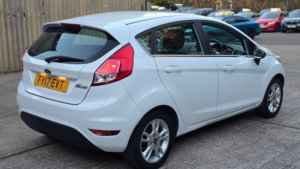 2017 Ford Fiesta 1.25 Zetec Euro 6 5dr in White — image 6