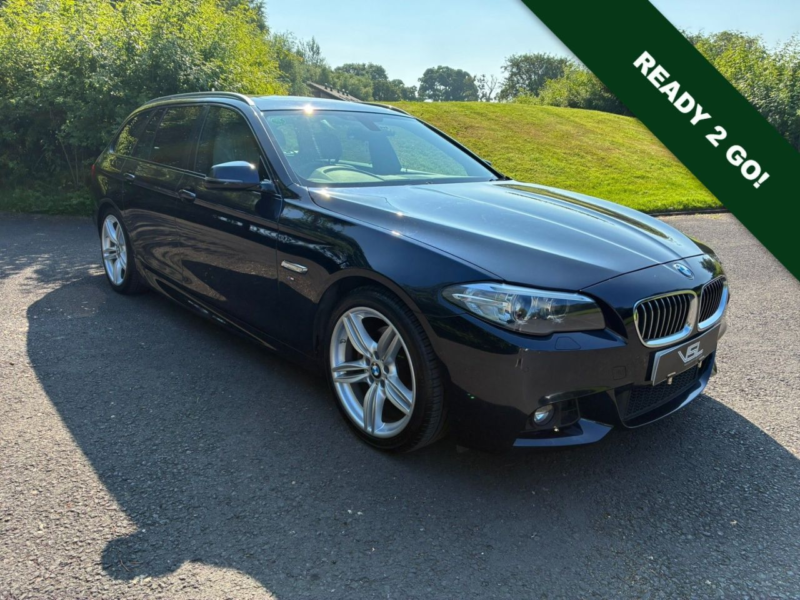 2017 BMW 5 Series 2.0 520d M Sport Touring 5dr Diesel Auto Euro 6 (s/s) (190 Ps) in Black — image 1