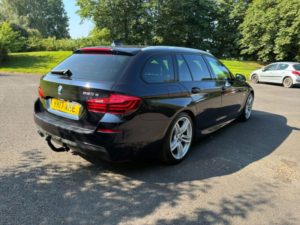 2017 BMW 5 Series 2.0 520d M Sport Touring 5dr Diesel Auto Euro 6 (s/s) (190 Ps) in Black — image 4