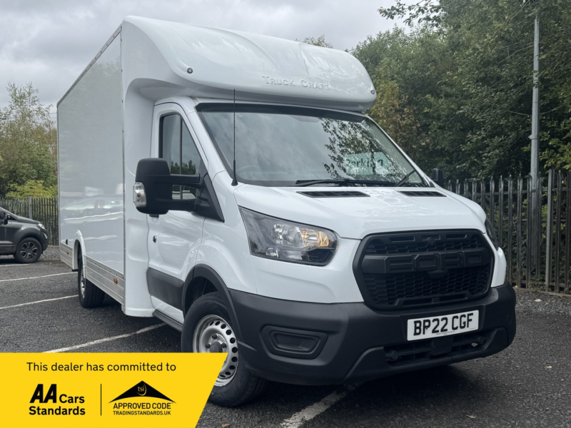 2022 Ford Transit 2.0 Transit Leader Skeletal Chassis 350 L4 2.0l Ecoblue 130ps Fwd 6 Speed Manual in White — image 1