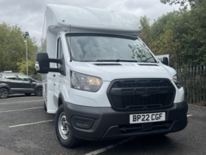2022 Ford Transit 2.0 Transit Leader Skeletal Chassis 350 L4 2.0l Ecoblue 130ps Fwd 6 Speed Manual in White — image 3