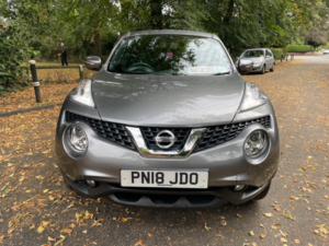 2018 Nissan Juke 1.6 N-Connecta Xtron Euro 6 5dr in Grey — image 2