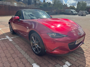 2018 Mazda Mx-5 2.0 Skyactiv-G Sport Nav Euro 6 2dr in Red — image 6