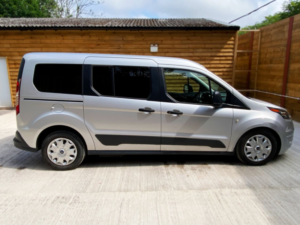 2019 Ford Grand Tourneo Connect Passenger Up Front Or Drive From Wheelchair Accessible Vehicle Wav in Silver — image 4