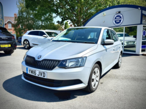 2016 Skoda Fabia 1.0 S Euro 6 (s/s) 5dr in Silver — image 3