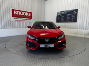 2017 Honda Civic 1.0 Vtec Turbo Sr Euro 6 (s/s) 5dr in Red — image 5