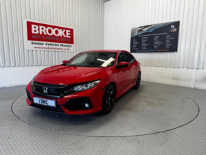 2017 Honda Civic 1.0 Vtec Turbo Sr Euro 6 (s/s) 5dr in Red — image 6
