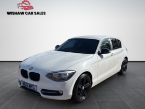 2013 BMW 1 Series 1.6 116i Sport 5-Door in White — image 2