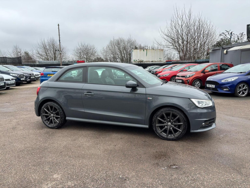 2018 Audi A1 1.0 Tfsi S Line Euro 6 (s/s) 3dr (nav) in Grey — image 1