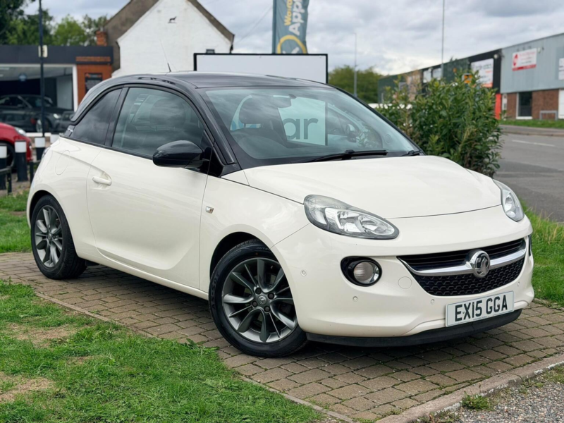 2015 Vauxhall Adam 1.4 16v Jam Euro 5 3dr in White — image 1