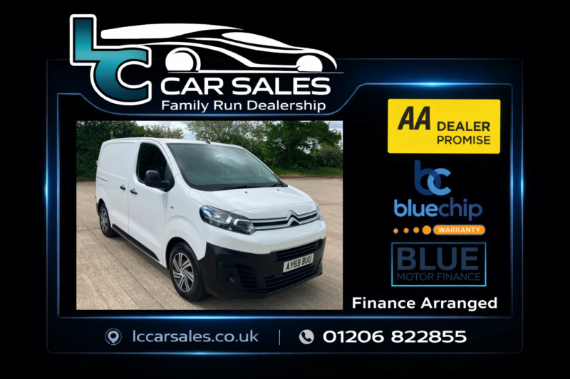 2019 Citroen Dispatch 1.5 Bluehdi 1000 Enterprise Xs Plus Vat in White — image 1