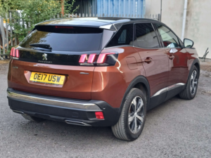 2017 Peugeot 3008 1.2 3008 Gt Line S/s Auto 5dr in Bronze — image 6
