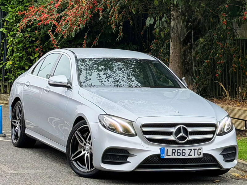 2016 Mercedes-Benz E Class 2.0 E220d Amg Line Saloon 4dr Diesel G-Tronic+ Euro 6 (s/s) (194 Ps) in Silver — image 1
