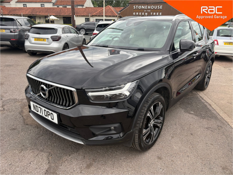 2022 Volvo Xc40 1.5h T5 Recharge 10.7kwh Ultimate Bright SUV 5dr Petrol Plug-In Hybrid Auto Euro 6 (s/s) (262 Ps) in Black — image 1