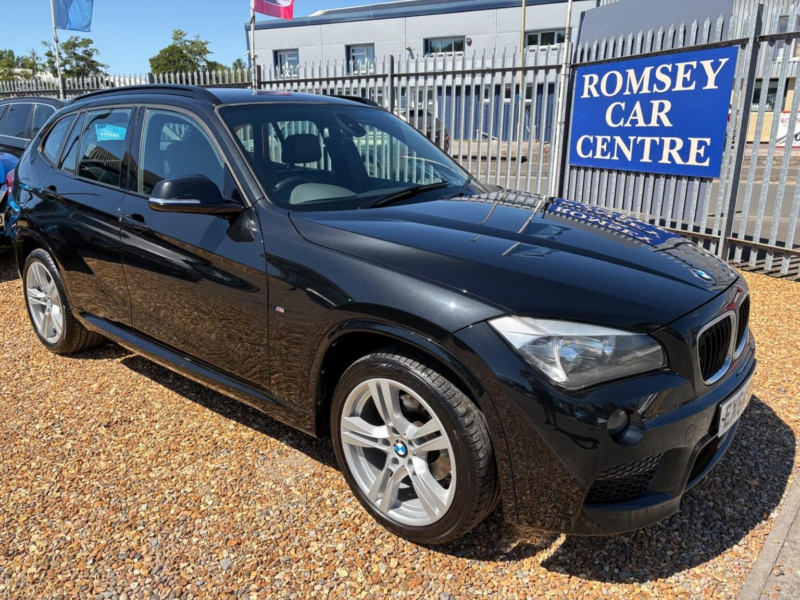 2014 BMW X1 2.0 18d M Sport Auto Sdrive Euro 5 (s/s) 5dr in Black — image 1