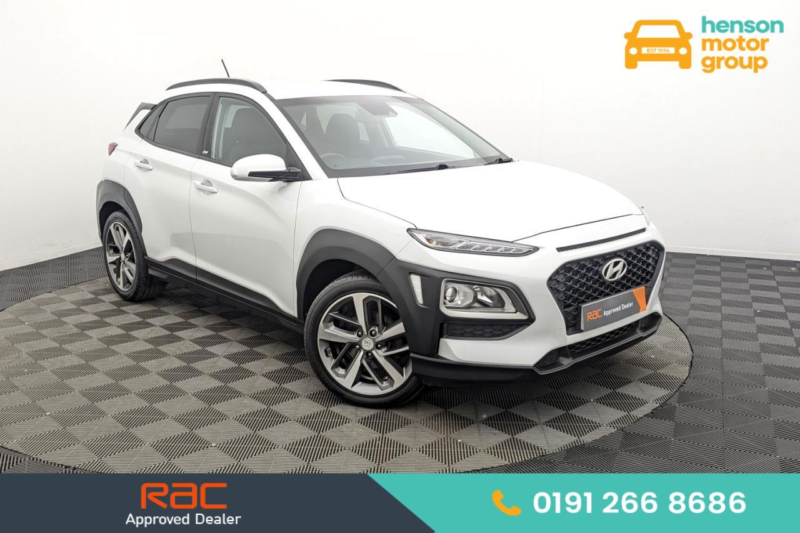 2020 Hyundai Kona 1.0 T-Gdi Play SUV 5dr Petrol Manual Euro 6 (s/s) (120 Ps) in White — image 1