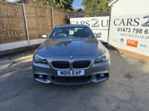 2015 BMW 5 Series 3.0 535d M Sport Saloon in Grey — image 4