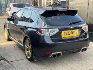 2010 Subaru Impreza 2.5t Wrx Sti Type Uk 4WD Euro 4 5dr in Grey — image 5