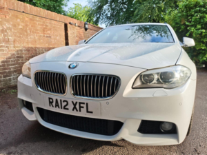 2012 BMW 5 Series 2.0 520i M Sport Touring Auto Euro 5 (s/s) 5dr in White — image 3