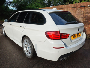 2012 BMW 5 Series 2.0 520i M Sport Touring Auto Euro 5 (s/s) 5dr in White — image 4