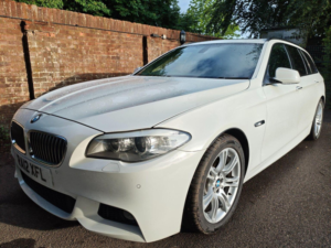 2012 BMW 5 Series 2.0 520i M Sport Touring Auto Euro 5 (s/s) 5dr in White — image 5