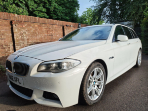 2012 BMW 5 Series 2.0 520i M Sport Touring Auto Euro 5 (s/s) 5dr in White — image 6