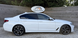 2022 BMW 5 Series 3.0 530d Xdrive M Sport Saloon in White — image 3
