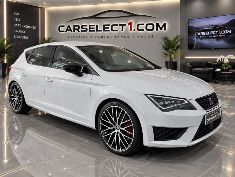 2017 SEAT Leon 2.0 Tsi Cupra 290 Black 5 Door in White — image 1
