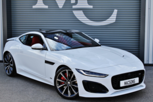 2023 Jaguar F-Type 5.0 V8 R 75 575 AWD in White — image 2
